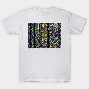 Screen showing a human genetic sequence (G210/0716) T-Shirt